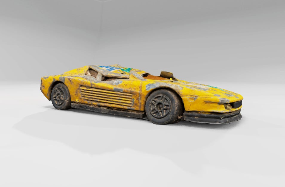Ferrari Testarossa Junkyard